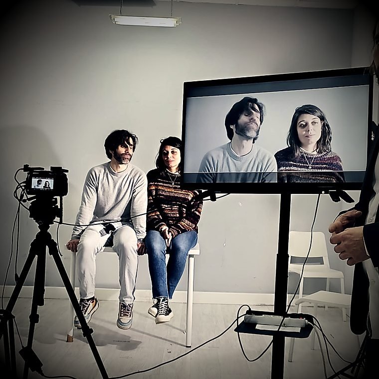 Clase de interpretación ante la cámara en Madrid